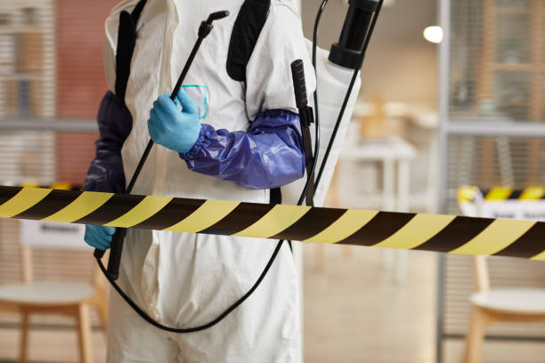 Professional Biohazard Cleanup technician working in Loomis, NE